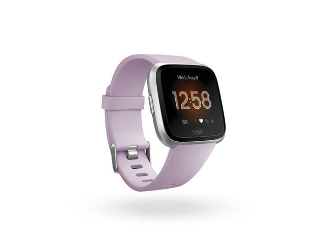 Смарт часовници Fitbit Versa Lite - Lilac/Silver Aluminum