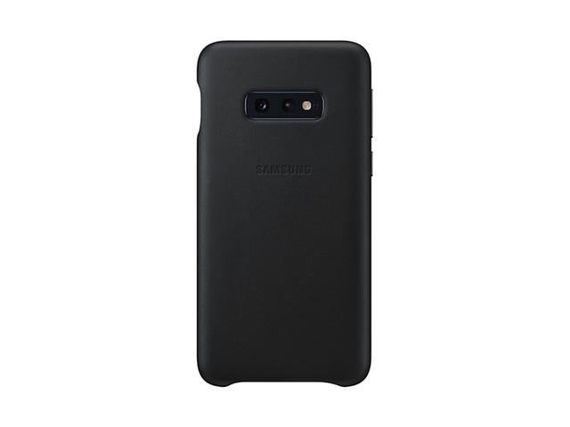 Калъфи Samsung Galaxy S10e Leather Cover Black