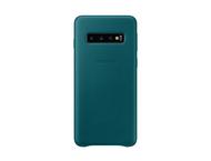 Калъфи Samsung Galaxy S10 Leather Cover Green