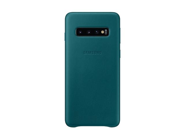 Калъфи Samsung Galaxy S10 Leather Cover Green