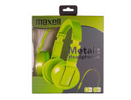 Слушалки Maxell METALZ Tungsten, в зелено