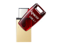USB памети 64GB Apacer AH180 Red - USB 3.1/Type-C