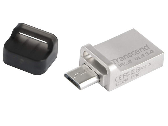 USB памети 16GB Transcend JetFlash 880 USB 3.0 OTG