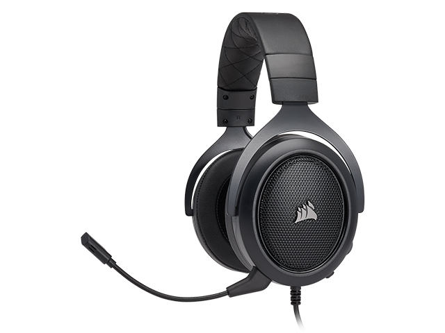 Слушалки Corsair HS50 Carbon