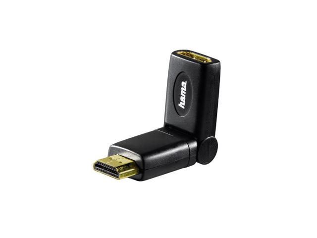 Кабели и Адаптери Hama преходник HDMI-HDMI -90 градуса