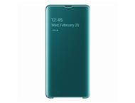 Калъфи Samsung Galaxy S10+ Clear view cover Green