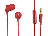 Слушалки Hama Basic 4phone, червен