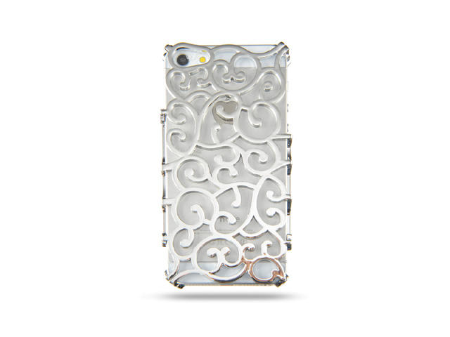 Калъфи Калъф Wikky Lace за iPhone 5 сребрист
