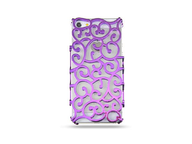 Калъфи Калъф Wikky Lace за iPhone 5, лилав