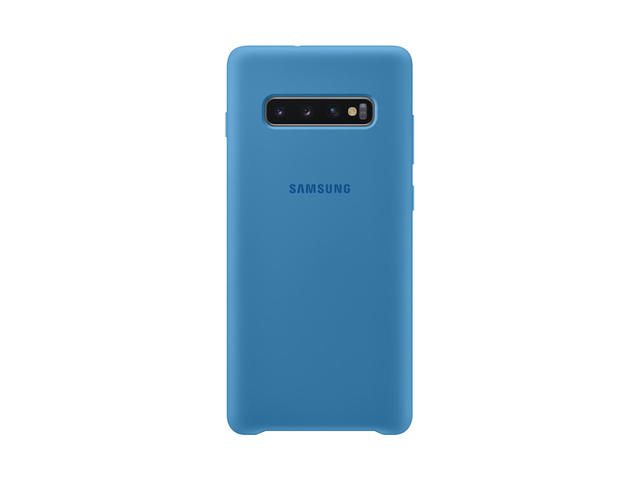 Калъфи Samsung Galaxy S10+ Silicone Cover blue