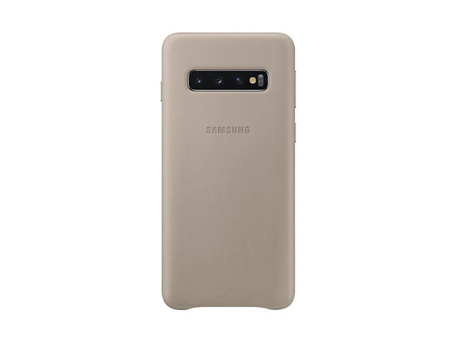 Калъфи Samsung Galaxy S10 Leather Cover Gray