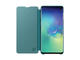 Калъфи Samsung Galaxy S10 Clear view cover Green
