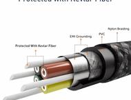 Кабели и Адаптери Nonda 180° ZUS Lightning Kevlar Cable