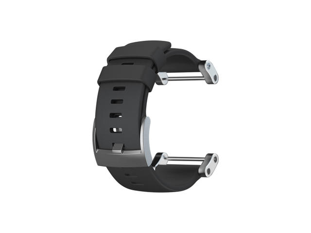 Каишки SUUNTO CORE FLAT BLACK RUBBER STRAP