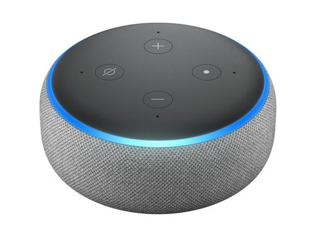 Smart Home Amazon echo dot 3 Heather Grey