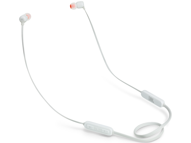 Слушалки JBL TUNE 110BT , в бяло