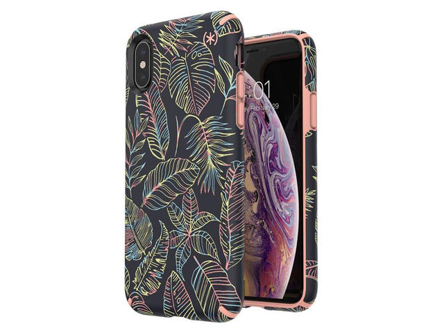 Калъфи Speck iPhone XS/X CASE SS19 SUN DYED LEAVES/SUNSET PEACH
