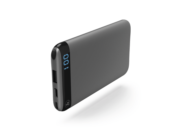 Външни батерии Hama "LED6S" Power Pack, 6000 mAh, anthracite 
