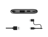 Външни батерии Hama "LED10S" Power Pack, 10000 mAh, anthracite