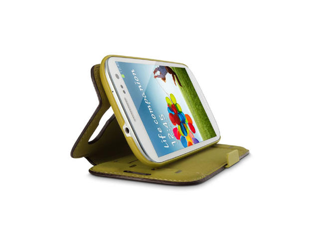 Калъфи Belkin Premium Folio калъф/стойка за Galaxy S4