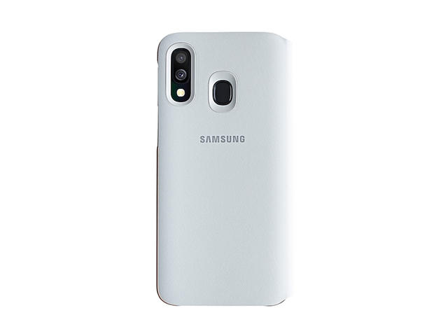 Калъфи Samsung A40 Wallet Cover White
