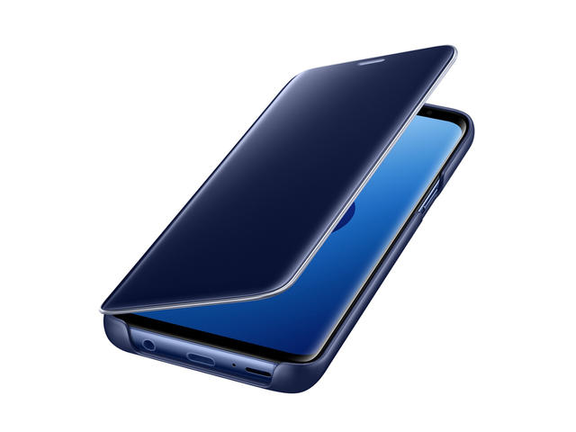 Калъфи Samsung S9 Clear View Standing Cover Blue