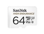 Карти памет 64GB SanDisk High Endurance microSDHC