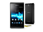 Смартфони Sony Xperia E 2GB, черен цвят, две SIM карти