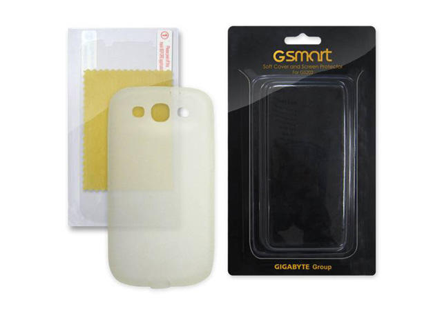 Калъфи Калъф за Gigabyte GSmart GS202, бял