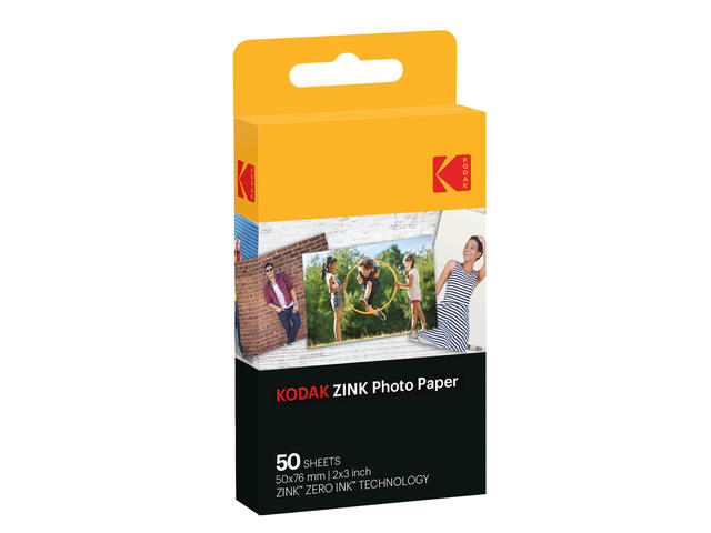 Джаджи Kodak ZINK 2x3 inch paper - 50 pack