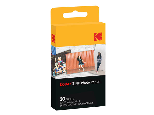 Джаджи Kodak ZINK 2x3 inch paper - 20 pack