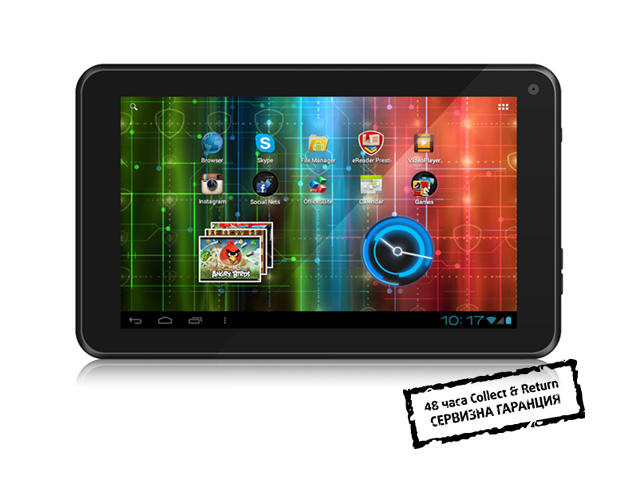 Таблети Prestigio MultiPad 7.0 ULTRA + 3670B 4GB, черен цвят