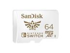 Карти памет 64GB microSDXC Sandisk за Nintendo Switch