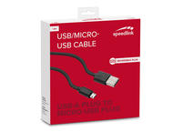 Кабели и Адаптери Speedlink USB-A to Micro-USB Cable 1.8m HQ