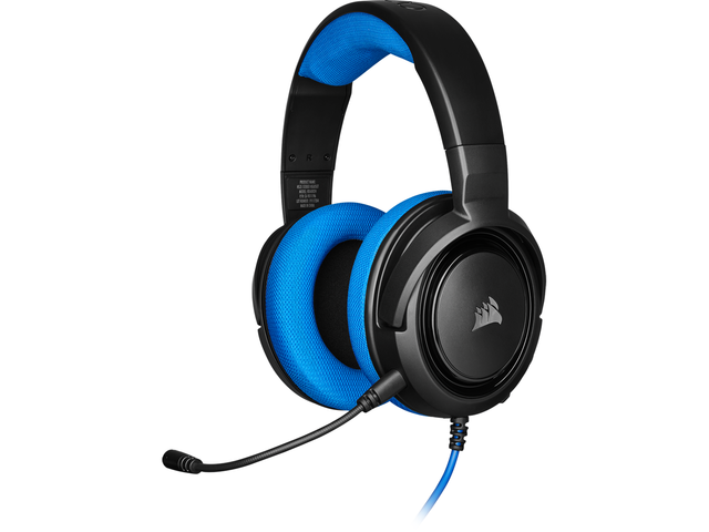 Слушалки Corsair HS35 blue
