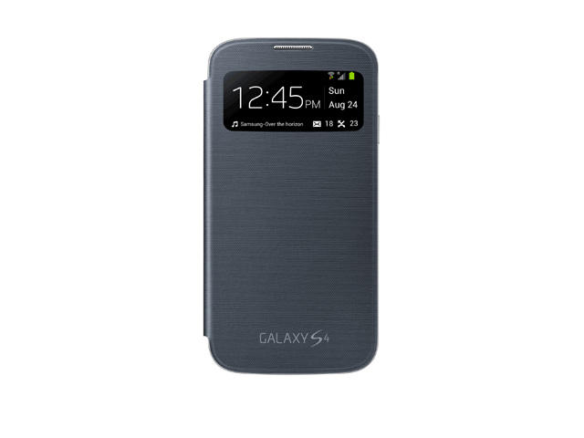 Калъфи Samsung S View Cover за GALAXY S 4, в черно