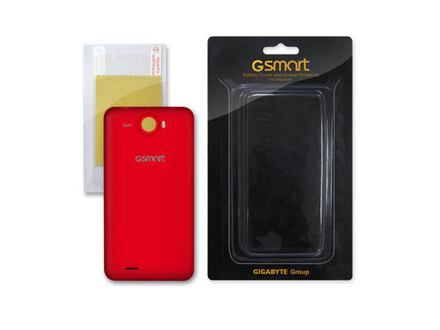 Калъфи Панел за гърба на Gigabyte GSmart MAYA M1, червен