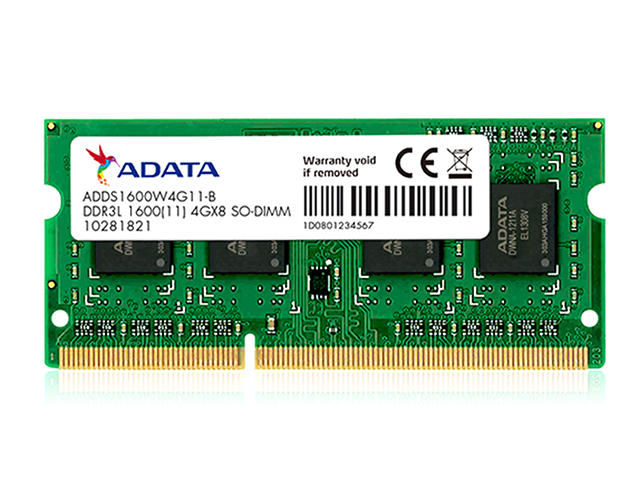 Оперативна памет 4GB DDR3 1600MHz ADATA SODIMM