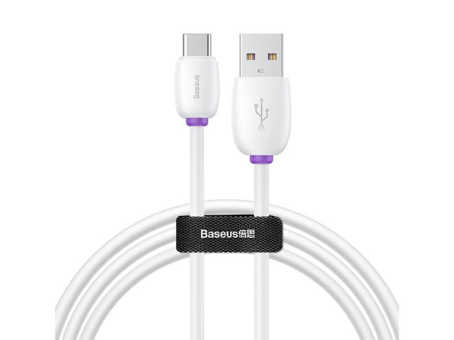 Кабели и Адаптери Baseus Purple Ring Quick Charge USB-C Cable