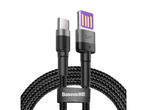 Кабели и Адаптери Baseus Cafule Quick Charge USB-C Cable Black