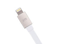 Кабели и Адаптери Just Mobile AluCable Flat Lightning cable 1m