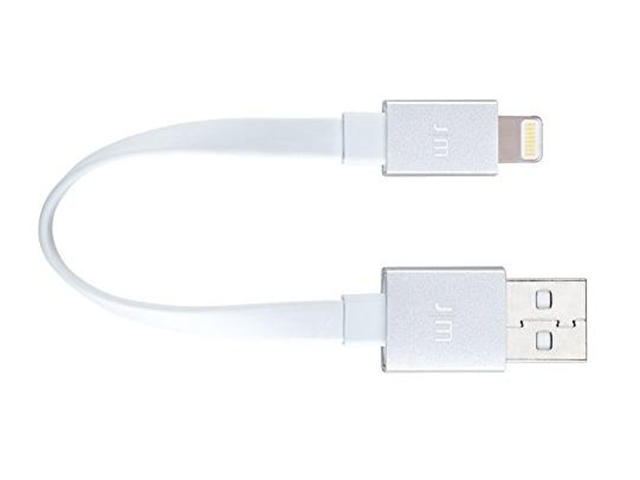 Кабели и Адаптери Just Mobile AluCable Flat Mini Lightning cable 10cm