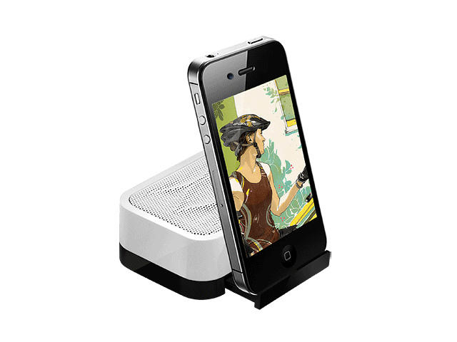 Аксесоари за таблети Портативен говорител Divoom IFIT-1, бял