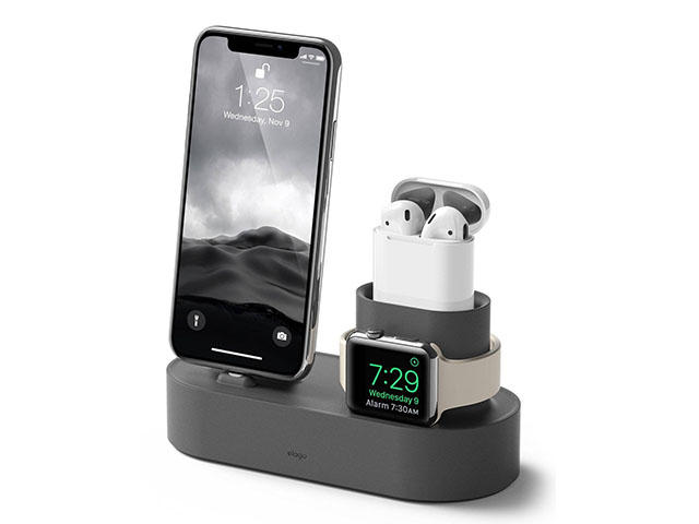 Каишки Elago Trio Charging Hub (тъмносива)