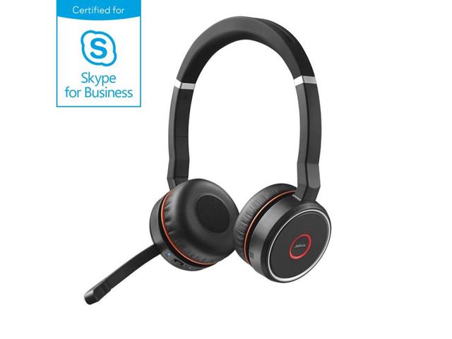 Слушалки Jabra Evolve 75 Stereo MS Bluetooth