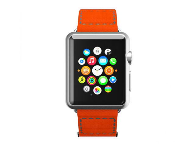 Каишки Incipio Stitch Jacquard Watch Band (оранжев)