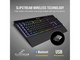 Клавиатури Corsair K57 RGB WIRELESS Gaming Keyboard (NA), с леко нарушена опаковка