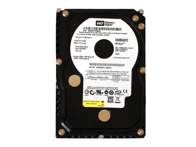 Твърди дискове Western Digital Raptor 36GB 10000rpm