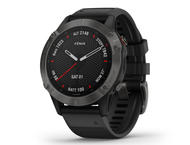 Смарт часовници Garmin Fenix 6 Sapphire Carbon Gray DLC with Black Band