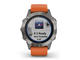 Смарт часовници Garmin Fenix 6 Sapphire Titanium with Ember Orange Band